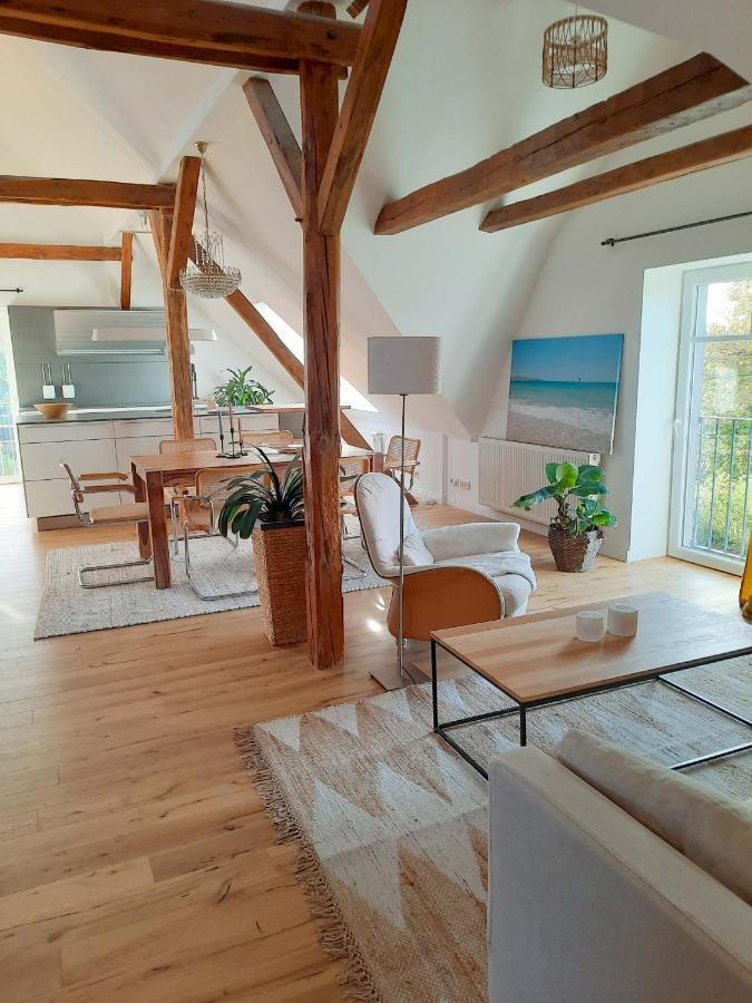 Luxurioeses Loft Mit Schoenem Blick Tremsbüttel Exteriér fotografie