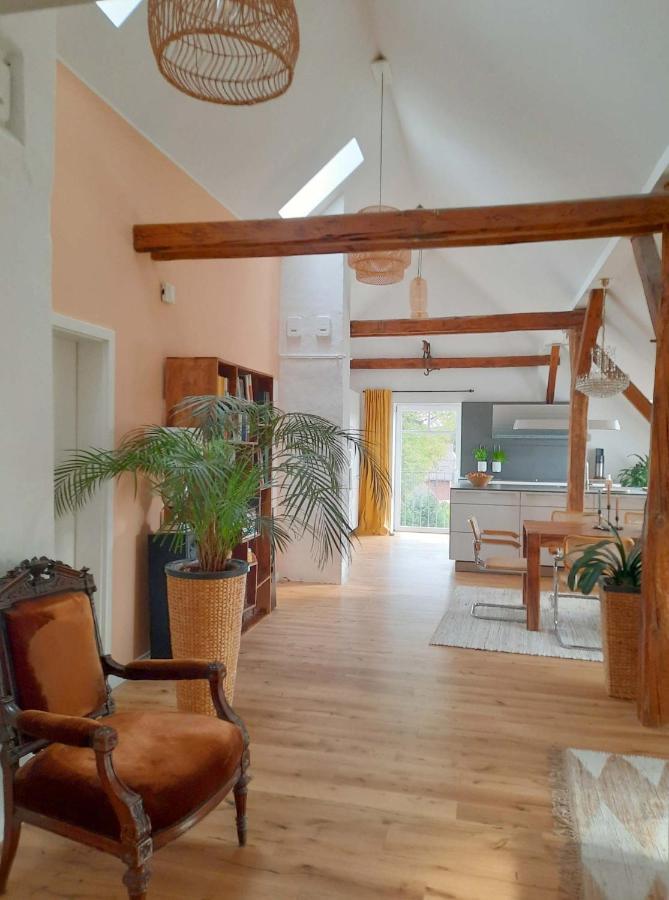 Luxurioeses Loft Mit Schoenem Blick Tremsbüttel Exteriér fotografie