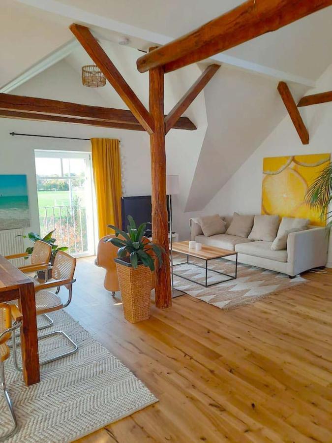 Luxurioeses Loft Mit Schoenem Blick Tremsbüttel Exteriér fotografie