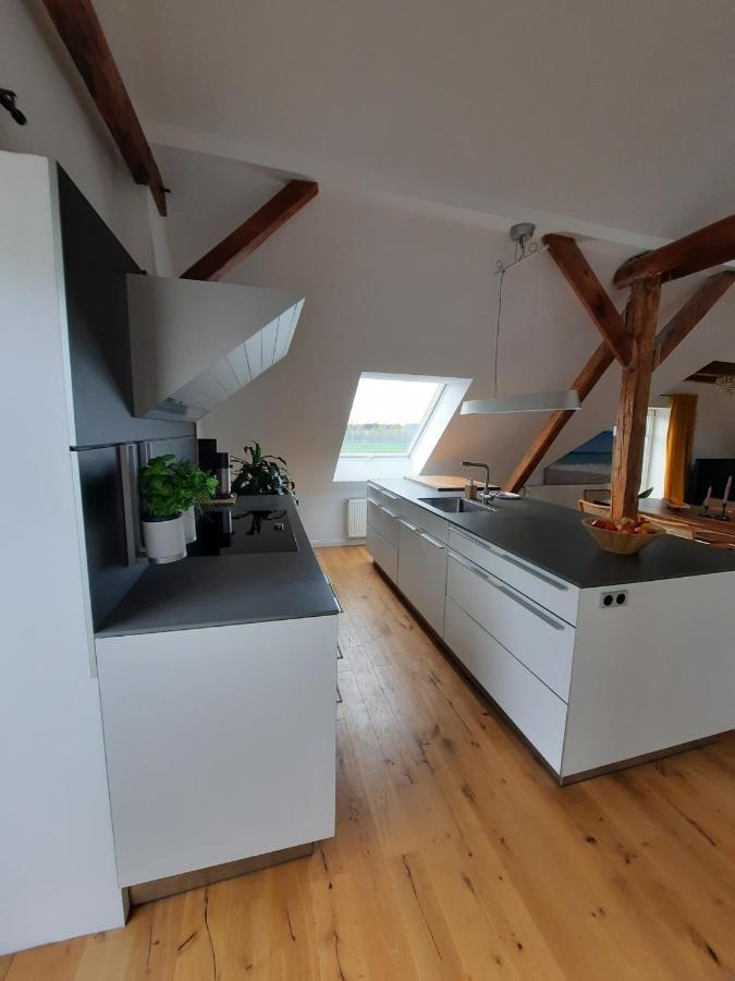Luxurioeses Loft Mit Schoenem Blick Tremsbüttel Exteriér fotografie